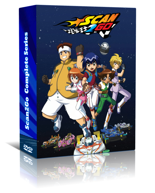 Scan2Go Complete English Dubbed Series DVD - RetroToonShop