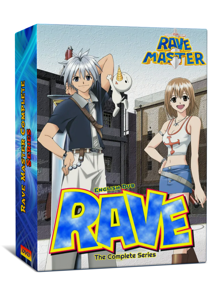 Rave Master Complete English Dub DVD Boxset - RetroToonShop