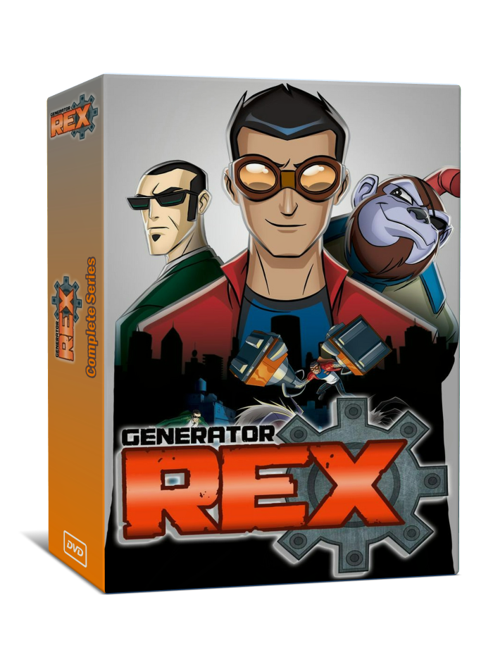 Generator Rex Complete Animated Series DVD - RetroToonShop