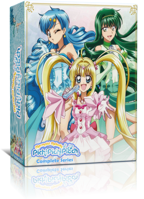 Mermaid Melody Pichi Pichi Pitch & Pure Complete English Subbed Series DVD - RetroToonShop