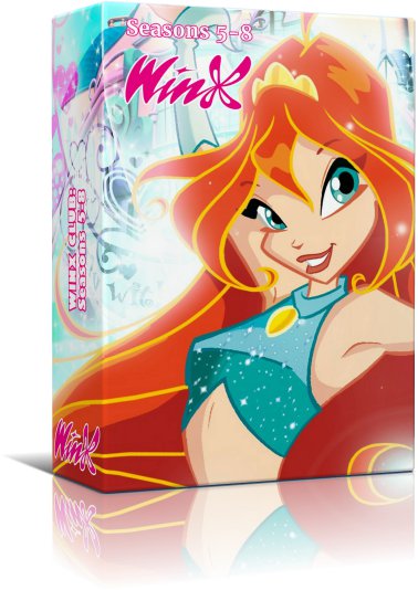 Winx Club Complete Series 5,6,7,8 DVD Box - RetroToonShop