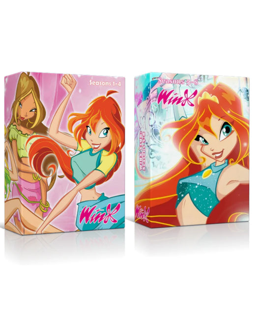 Winx Club Complete Series Seasons 1-8 & Movies DVD - RetroToonShop