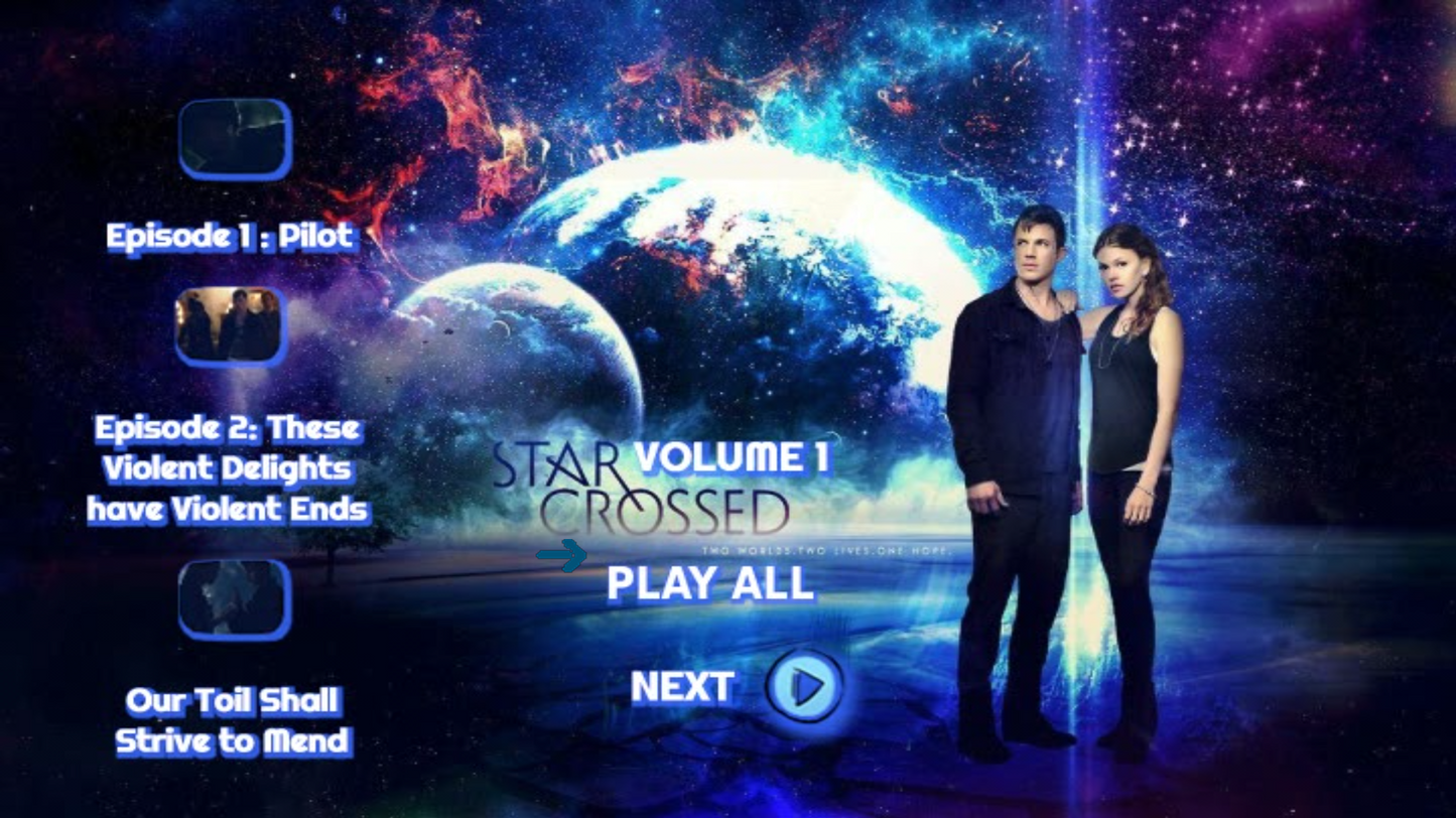 Star-Crossed 2014 Complete 1-13 TV Series DVD Set - RetroToonShop