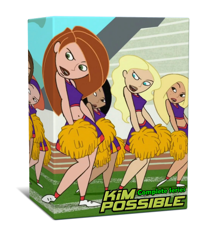 Kim Possible The Complete Series & Movies - RetroToonShop