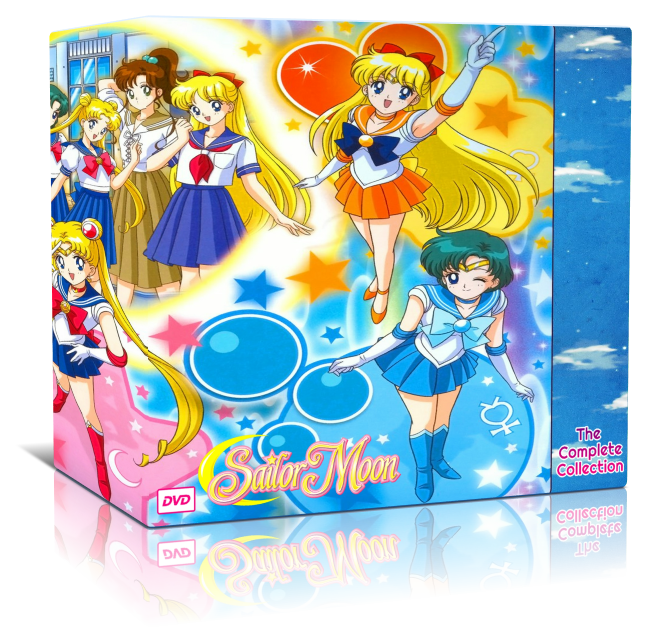 Bishoujo Senshi Sailor Moon 1-5 & Movies Complete Collection DVD