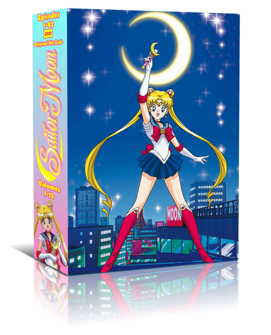 Sailor Moon DVD English Dic Seasons 1+2 DVD - RetroToonShop