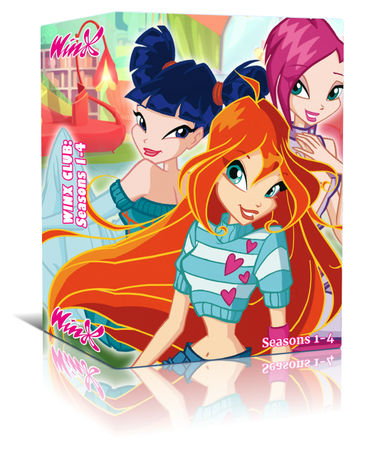 Winx Club Complete Series 1,2,3,4 DVD Box - RetroToonShop
