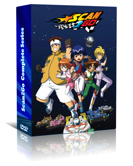 Scan2Go Complete English Dubbed Series DVD - RetroToonShop