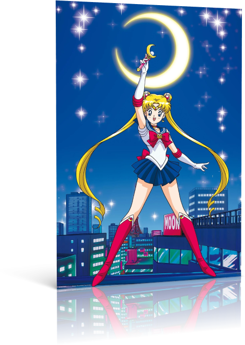 Sailor Moon Poster - RetroToonShop