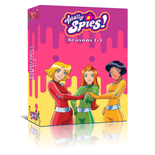 Totally Spies Complete Series Seasons 1 2 3 DVD