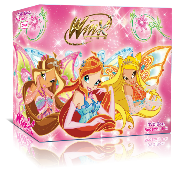 Winx Club Complete Series 1,2,3,4 DVD Box