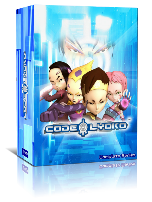 Code Lyoko Complete Series Seasons 1-4 DVD Boxset