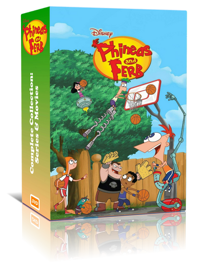 Phineas and Ferb Complete Series & Movies DVD