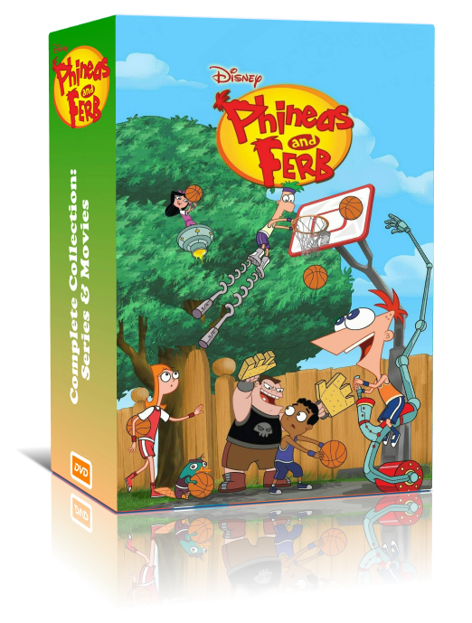 Phineas and Ferb Complete Series & Movies DVD