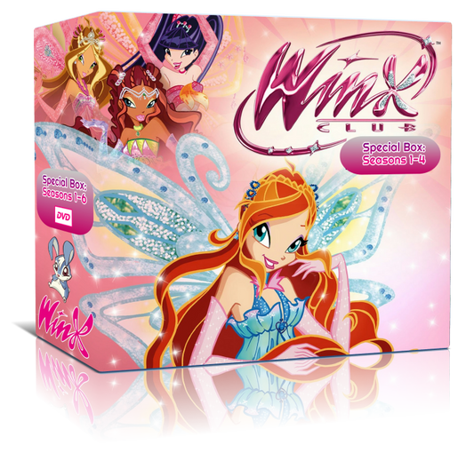 Winx Club Seasons 1-4 DVD Boxset