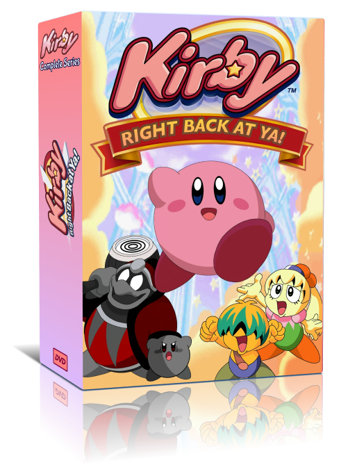 KIRBY RIGHT BACK AT YA! Complete English Dub Series DVD Set