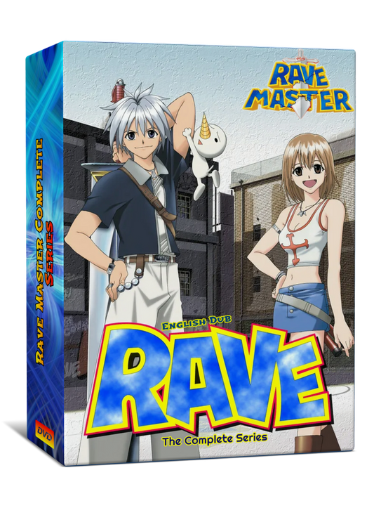 Rave Master Complete English Dub DVD Boxset - RetroToonShop