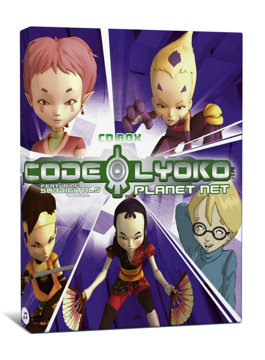Code Lyoko Soundtrack CD Box - RetroToonShop