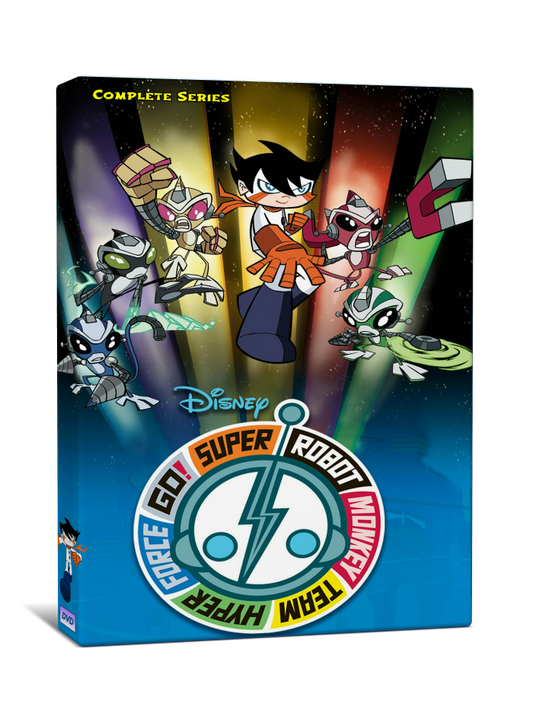 Super Robot Monkey Team Hyperforce Go Complete Series DVD - RetroToonShop