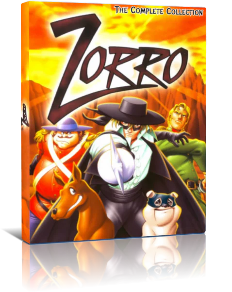 The Legend of Zorro English Dubbed Anime DVD