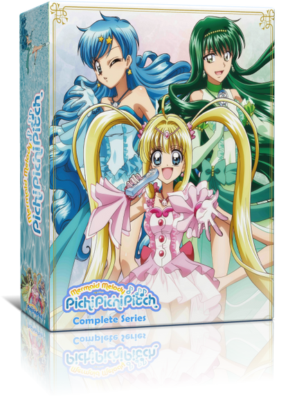 Mermaid Melody Pichi Pichi Pitch & Pure Complete English Subbed Series DVD - RetroToonShop