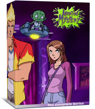 Martin Mystery Complete Series Seasons 1-3 DVD