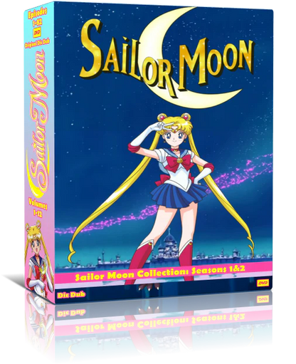 Sailor Moon DVD English Seasons 1+2