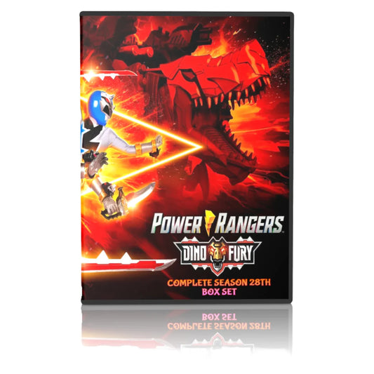 Power Rangers Dino Fury Complete Season 28 DVD