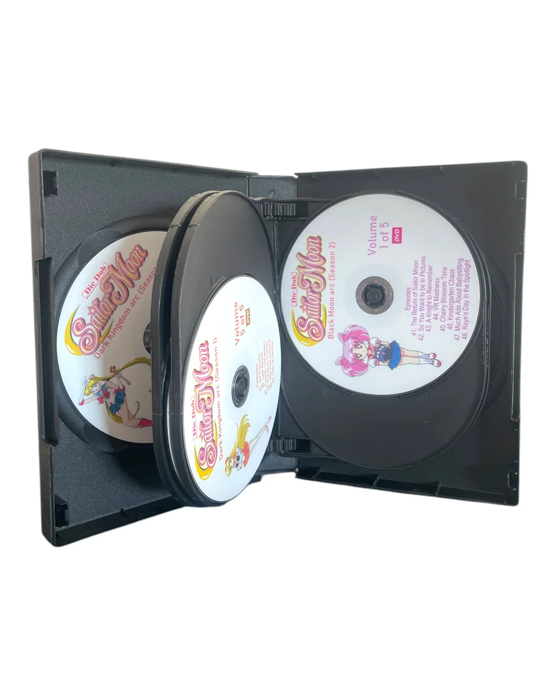 Sailor Moon DVD English Dic Seasons 1+2 DVD - RetroToonShop