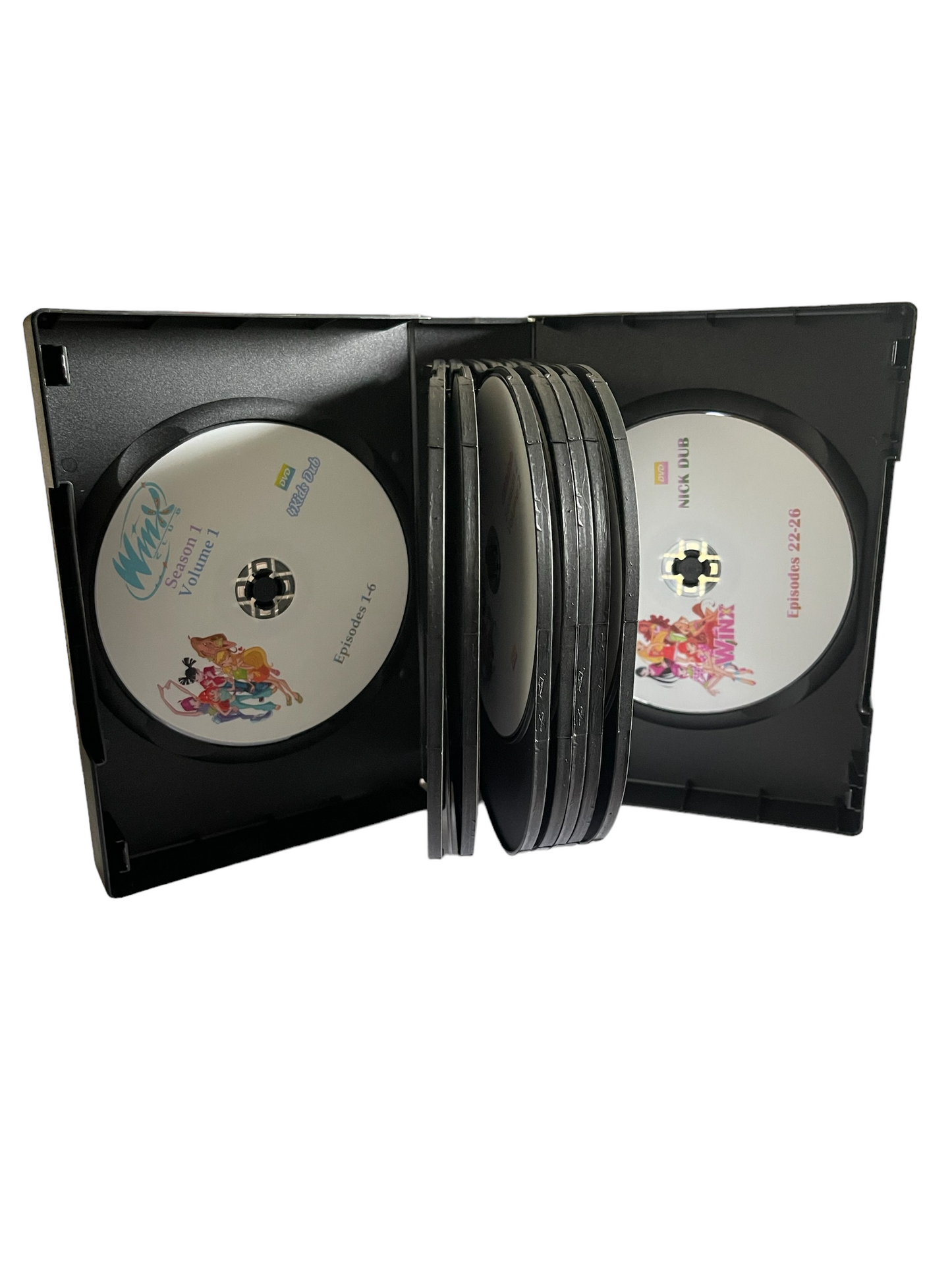 Winx Club Complete Series Seasons 1-8 DVD