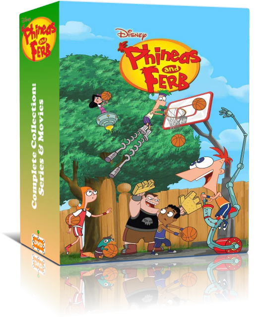 Phineas and Ferb Complete Series & Movies DVD