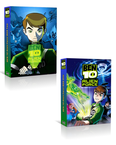 Ben 10 Alien Force Series Complete Vol 1 2 3 4 5 7 8 9 Seasons 1-3 DVD - RetroToonShop