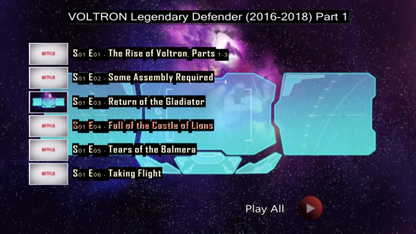 VOLTRON Legendary Defender Seasons 1,2,3,4,5,6,7,8 Complete Series DVD