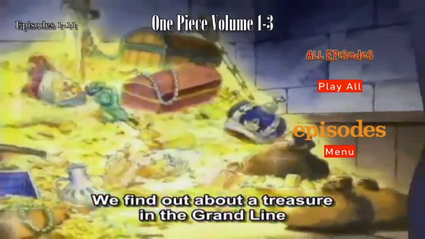 One Piece Complete 4Kids English Dub DVD Set