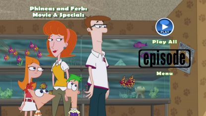 Phineas and Ferb Complete Series & Movies DVD