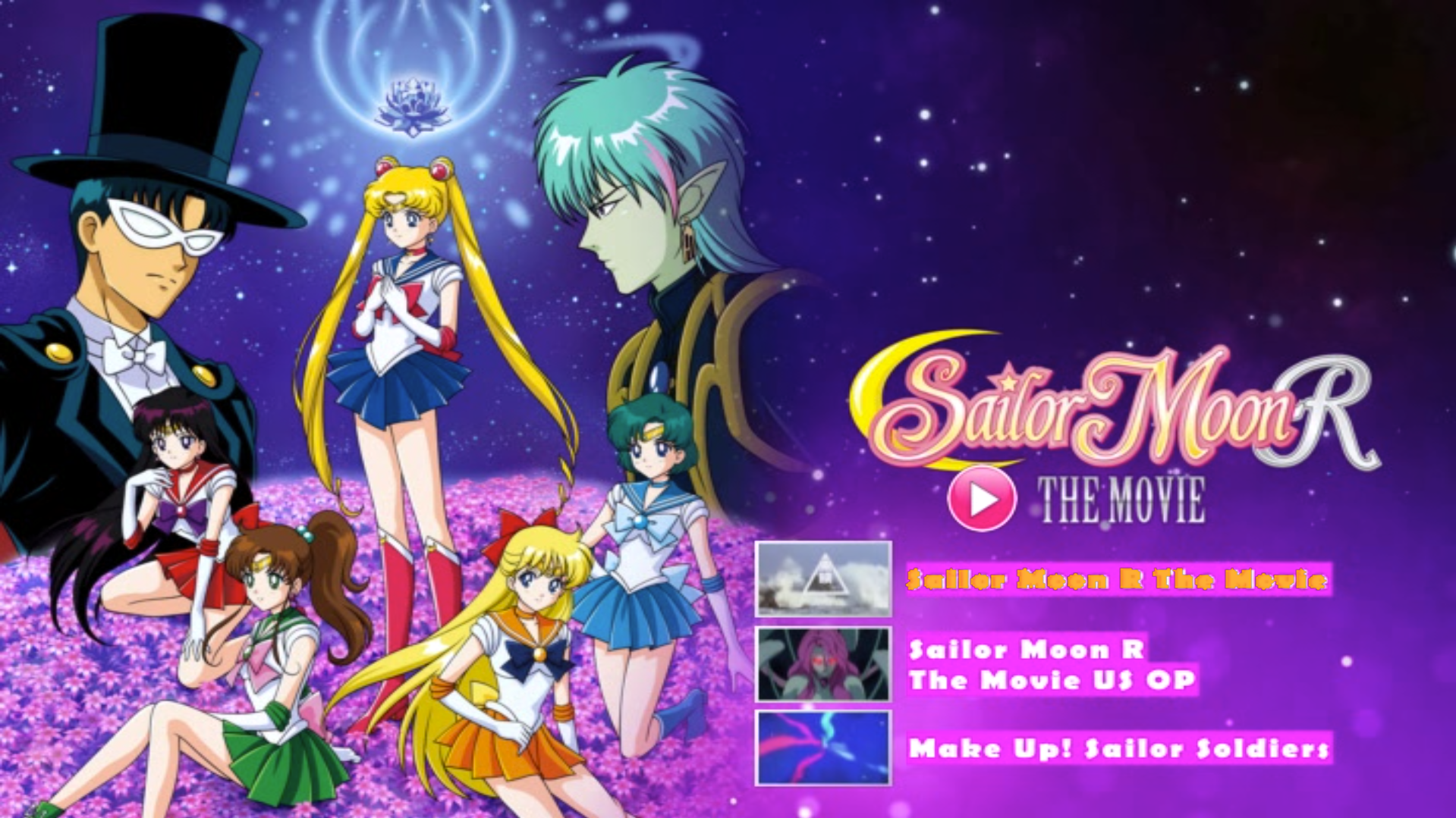 Sailor Moon The Movies Collection DVD - RetroToonShop