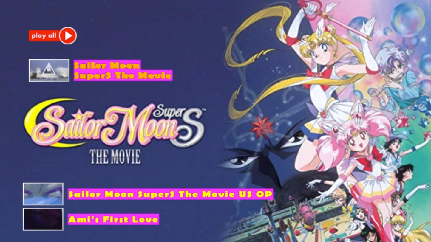 Sailor Moon The Movies Collection DVD - RetroToonShop