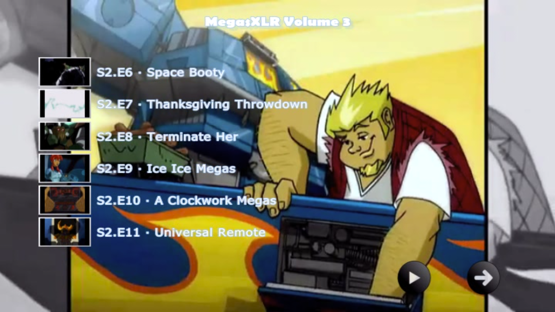 Megas XLR Full Series DVD - RetroToonShop