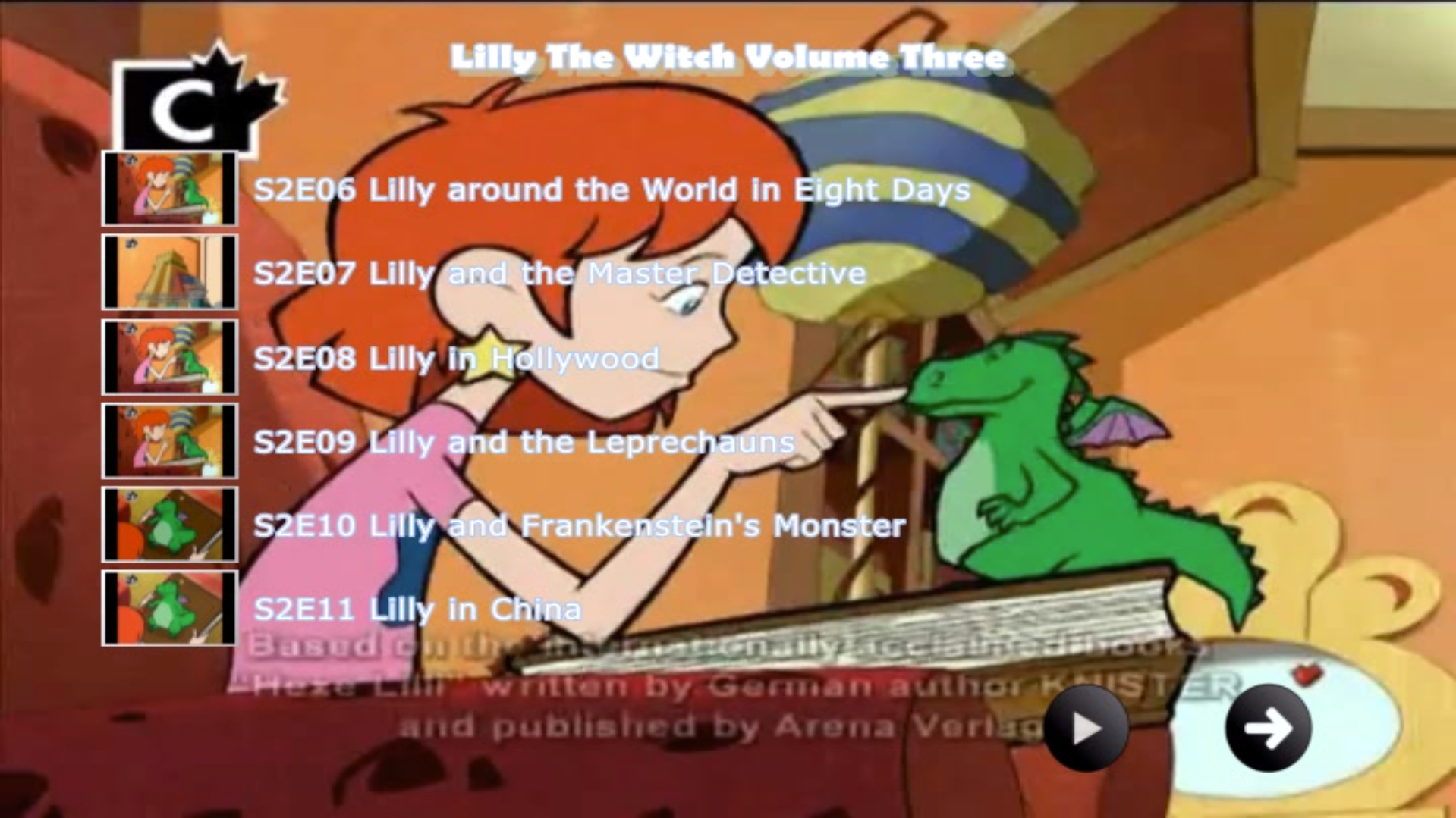 Lilly The Witch - Complete Original Cartoon Series DVD - RetroToonShop