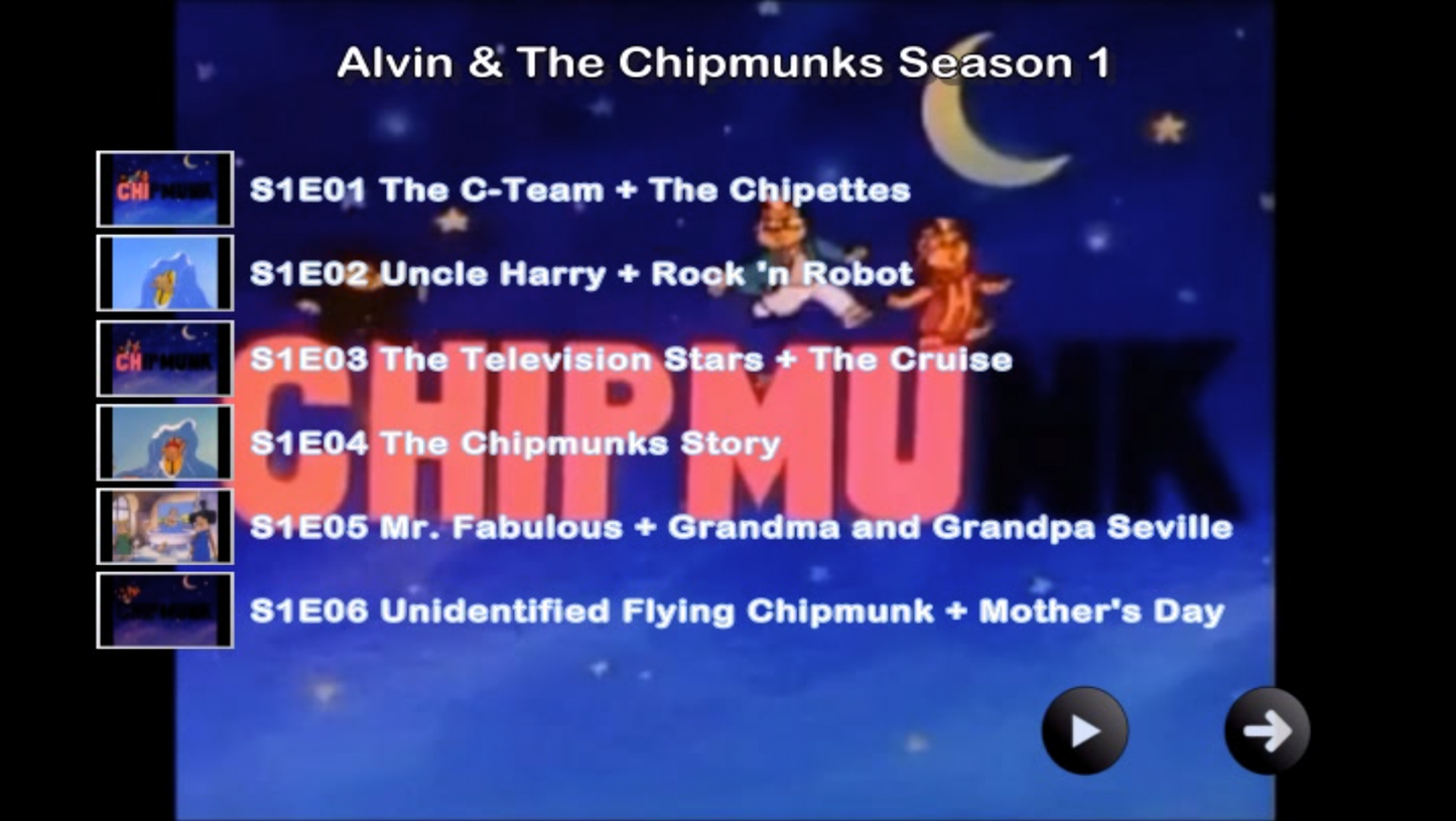 Alvin & The Chipmunks 1983 Complete Series & Specials DVD - RetroToonShop