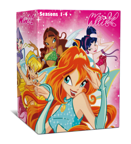 Winx Club Complete Series 1,2,3,4 DVD Box - RetroToonShop