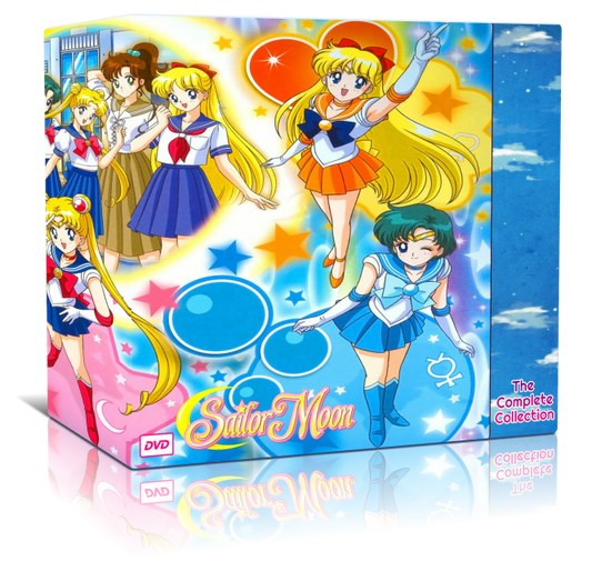 Bishoujo Senshi Sailor Moon 1-5 & Movies Complete Collection DVD