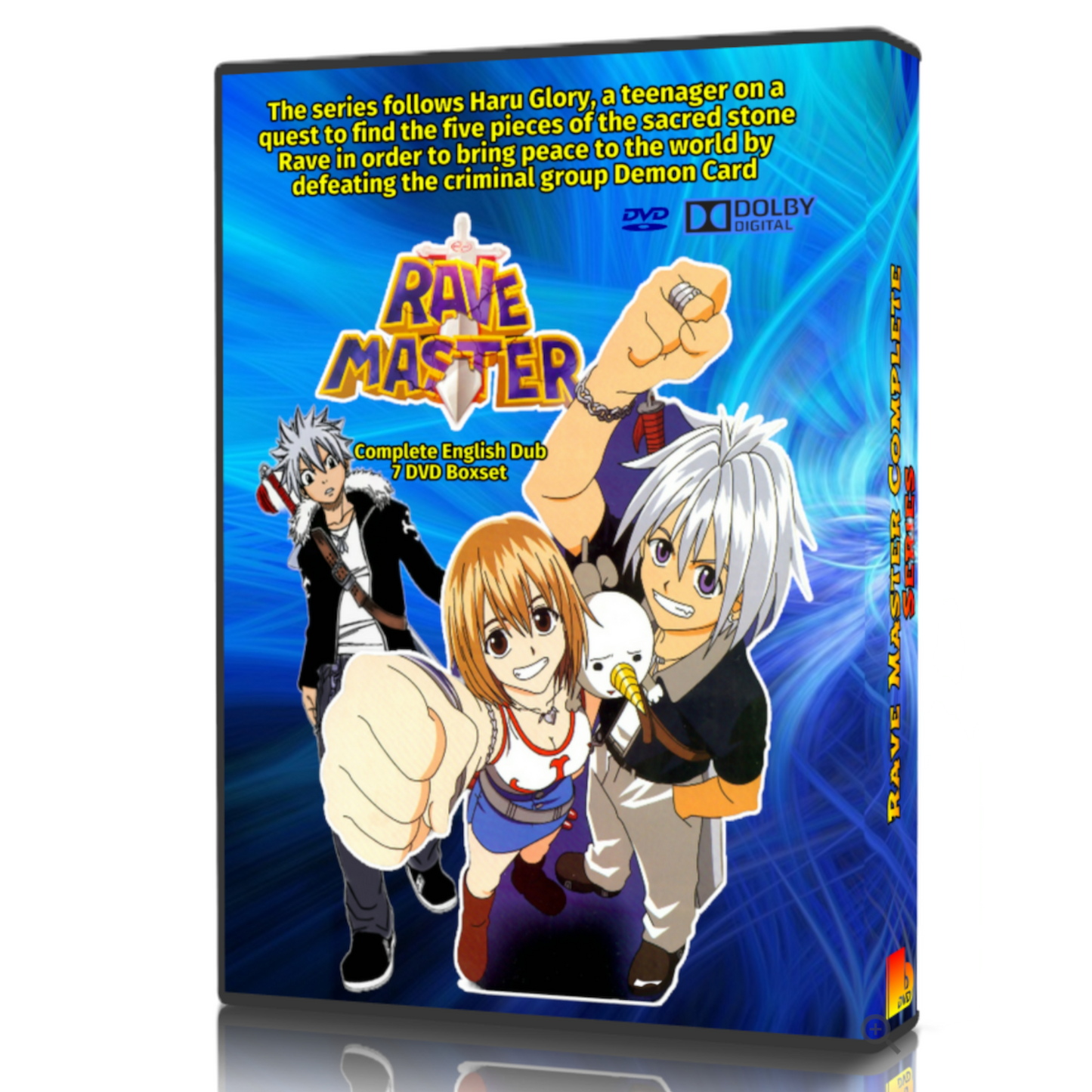 Rave Master Complete English Dub DVD Boxset.